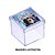 30 Adesivos Frozen Quadrado 3,7cm - Imagem 2