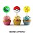 20 Toppers para Docinhos Pokémon - Imagem 2