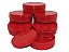 Atacado - Latinhas de Plástico Mint to Be 5,5x1,5 cm Vermelhas - Kit com 1.000 unids - Imagem 1