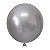 Balão / Bexiga Metalizado Alumínio Prata N°05 - 25 Unidades - Imagem 1