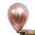 Balão / Bexiga Metalizado Alumínio Rose Gold N°05 - 25 Unidades - Imagem 1