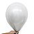 Balão / Bexiga Metalizado Alumínio Gelo N°09 - 25 Unidades - Imagem 1