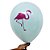 Balão Bexiga Festa Flamingo Sortido  Nº 11 28cm - 25 Unidades - Imagem 3