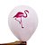 Balão Bexiga Festa Flamingo Sortido  Nº 11 28cm - 25 Unidades - Imagem 2