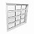 vitro 3 folhas moveis travessa linha premium 25 - Imagem 1