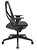 Cadeira Escritório Bix Presidente Giratória Encosto Termoplastico Braços Reguláveis Home Office Corporativa - Imagem 4
