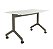 Mesa para Escritorio Dobravel Rebativel Home Office Reta 1,20 X 0,60 M 25 Mm Escrivaninha Rodinhas - Imagem 1