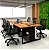 Plataforma de Trabalho 6 Lugares 3,60 x 1,20 m c/ Caixa de Tomada Pé Quadro Industrial - Imagem 2