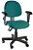 Cadeira Para Escritório Executiva Giratória Ergonômica Braços Reguláveis Home Office - Imagem 2