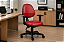 Cadeira Executiva Para Escritório Giratória Ergonômica Braços Reguláveis Home Office - Imagem 2