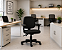 Cadeira Executiva Giratória Escritório Job Ergonômica Home Office Laudo Ergonomico P/ NR17 - Imagem 2