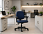 Cadeira Executiva Giratória Escritório Job Ergonômica Home Office Laudo Ergonomico P/ NR17 - Imagem 3