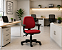 Cadeira Executiva Giratória Escritório Job Ergonômica Home Office Laudo Ergonomico P/ NR17 - Imagem 1