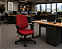 Cadeira Escritório Home Office Job Presidente Ergonômica Giratória Braços Reguláveis Laudo Ergonomico NR17 - Imagem 3