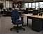 Cadeira Escritório Home Office Job Presidente Ergonômica Giratória Braços Reguláveis Laudo Ergonomico NR17 - Imagem 2