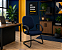 Cadeira Escritório Diretor Fixa Continua Aproximação Home Office - Imagem 3
