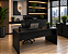 Mesa para Escritório Reta Pé Painel 25 mm 1,00 x 0,70 m Home Office - Imagem 7