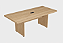 Mesa Sala de Reunião Retangular 2,00 x 0,90 x 0,75 m 40 mm Caixa de Tomada Escritório Corporativo - Imagem 2