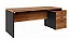 Mesa Reta Escritório Gaveteiro Pedestal Pé Painel 1,92 x 0,70 m 40 mm Home Office Diretoria - Imagem 1