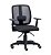 Cadeira Escritório Ergonomica Giratória Executiva Fox Braços Reguláveis Operativa Encosto Tela - Imagem 1
