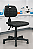 Cadeira Secretária Industrial Ergonômica Sapatas em PU Giratória - Imagem 4