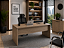 Mesa Reta Escritório 1,35 x 0,60 m 40 mm Corporativa Home Office Escrivaninha - Imagem 2