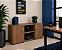 Armário Baixo Credence 2 Portas + Vão Escritório Chave 40 mm 1,20 x 0,40 m Home Office Corporativo - Imagem 2