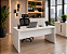 Mesa para Escritório Reta Pé Painel 25 mm 1,20 x 0,60 m Home Office - Imagem 5