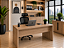 Mesa para Escritório Reta Pé Painel 25 mm 1,60 x 0,60 m Home Office - Imagem 4