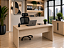 Mesa para Escritório Reta Pé Painel 25 mm 1,80 x 0,60 m Home Office - Imagem 3