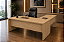 Mesa em L com 2 Gavetas Escritório Corporativa 1,80 x 1,60 m 40 mm Home Office - Imagem 1