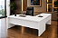 Mesa em L com 2 Gavetas Escritório Corporativa 1,80 x 1,60 m 40 mm Home Office - Imagem 3