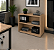 Armário Baixo Aberto Estante Livros Escritório Home Office 0,75 x 0,80 x 0,47 m Prateleira 25 mm - Imagem 5