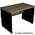 Mesa para Escritório em L 1,20 x 1,50 m 40 m Home Office Corporativa Com 2 Gavetas Chave - Imagem 2