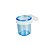 Porta Vitamina Jel Plast com Presilha Fechada Azul Ref. 524/525/526/523 - Imagem 2
