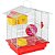 Gaiola Hamster Jel Plast 2 Andares Desmontável Ref. 613 - Imagem 1