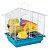 Gaiola Hamster Jel Plast 1 Andar Desmontável Ref. 615 - Imagem 1