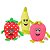 Dog Pelucia Reino das Frutas BW2049 Bom Amigo Cores Variadas - Imagem 1