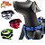Q7107 Guia Peitoral Bom Amigo Dog Ondas Neon P - Imagem 3