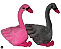 J1373 Pelúcia Pet Lider Flamingo 1un - Imagem 1