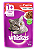 Alimento Úmido Sachê Whiskas Gatos Adultos 1+ sabor Carne ao Molho - Imagem 1