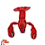 W9177 Pelucia Bom Amigo Crazy  Lobster - Imagem 1