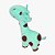 J0876-4 Brinquedo Girafa Pelucia 1un - Imagem 5