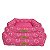 Cama Fabrica Pet Coroa Pink - Imagem 1