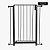 Grade De Porta Fit Preta + Ext 10cm - Imagem 1