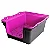 Casa Plástica Furacão Pet para Cães Rosa - Imagem 2