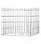 Cercado Junior Dobrável Epóxi Branco 074JR Gaiolas Londrina - Imagem 1