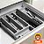 Organizador Suporte Porta Talheres Extensível Cozinha Gaveta - Imagem 1