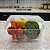 Organizador De Geladeira Acrílico Com Tampa Para Porta Verduras Frutas E Legumes - Imagem 8