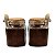 Porta Condimentos De Vidro Colher Bambu E Tampa Rolha 310ml Lyor - Imagem 1